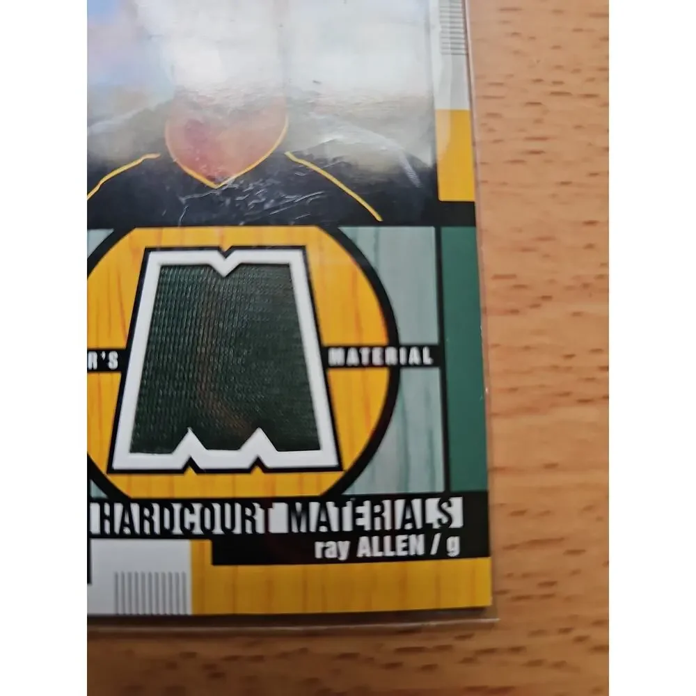 Ray Allen 2004-05 Upper Deck Hardcourt Player Worn Warm-Up SuperSonics
